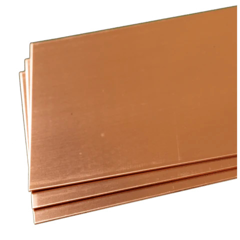 Copper Sheet: 0.016" Thick x 4" Wide x 10" Long 