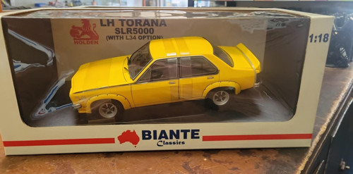 Holden SLR5000 L34 Torana - Yellow