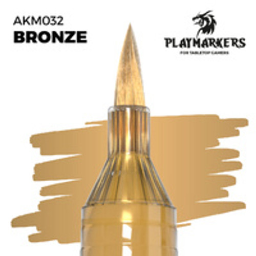 AK Interactive Playmarkers: Bronze Acrylic Paint Marker