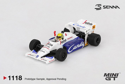Toleman TG184 #19 Ayrton Senna 1984 Monaco Grand Prix 2nd Place Toleman TG184 #19 Ayrton Senna 1984 Monaco Grand Prix 2nd Place