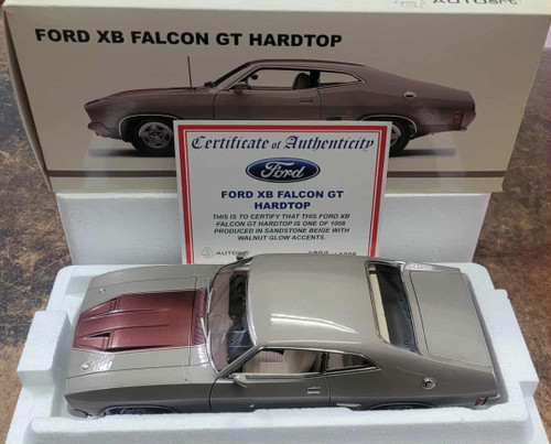 Ford XB Flacon GT Hardtop (Sandstone Beige) with Walnut Glow Accents Ford XB Flacon GT Hardtop (Sandstone Beige) with Walnut Glow Accents