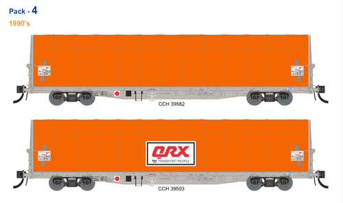 CCH Prairie Wagon -- Pack 4- HOn3½ (12mm Gauge) CCH Prairie Wagon -- Pack 4- HOn3½ (12mm Gauge)