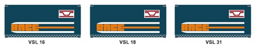 VSL VIC RAIL 20' Container A