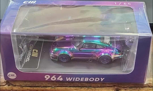 Porsche RWB 964 Widebody Chrome Colour Met Purple