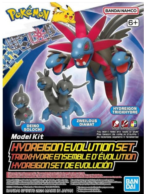 Bandai Pokemon Pokemon Model Kit HYDREIGON EVOLUTION SET