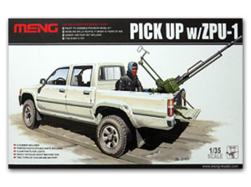 Pickup w/ZPU-1 Plastic Model Kit