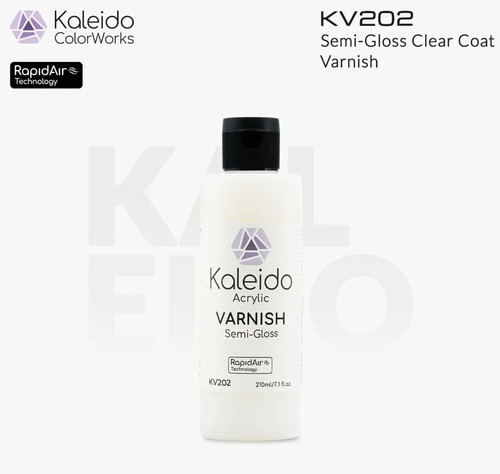 Kaleido Semi Gloss Clear Coat Varnish 210ml