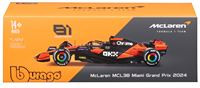 2024 F-1 McLaren MCL38 #81 Piastri with Helmet