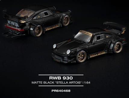 RWB 930 MATTE BLACK "STELLA ARTOIS" 