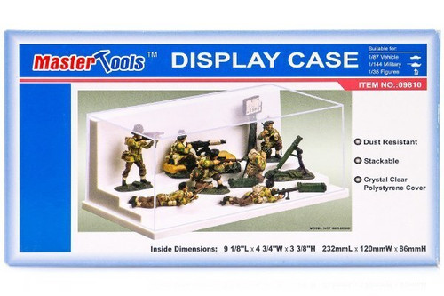 Trumpeter Plastic Display Case 232 x 120 x 86mm