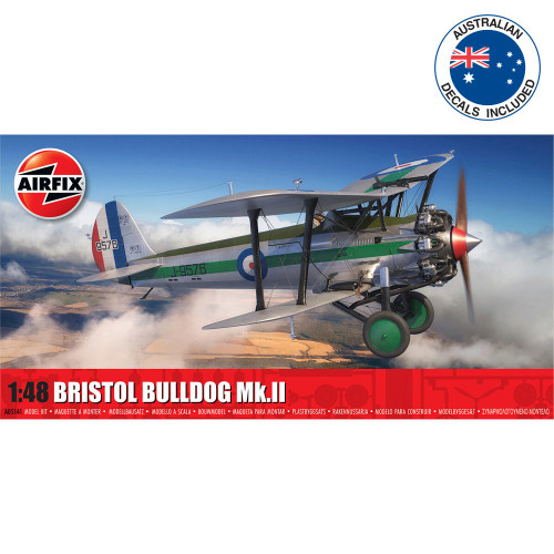 AIRFIX 1/48 BRISTOL BULLDOG MK.II WITH AUS. DECALS