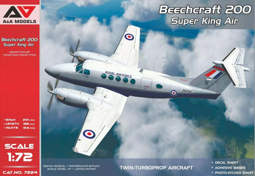 Beechcraft 200 "Super King Air" (3 camo schemes) 
