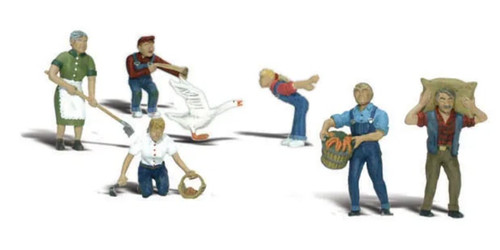 Farm People HO Scale