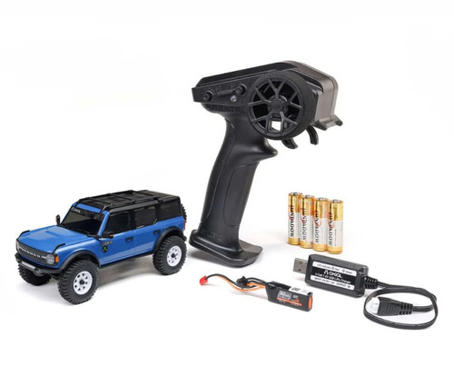 Axial SCX30 Ford Bronco 1/30 Rock Crawler, RTR, Blue