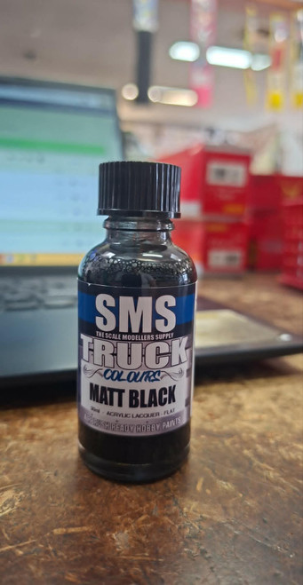 Truck Colour - Matt Black