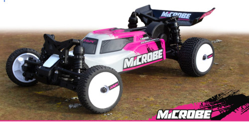 Microbe 1/24th 2WD Brushed Buggy - Pink