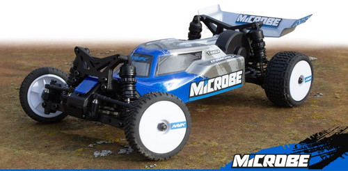 Microbe 1/24th 2WD Brushed Buggy - Blue