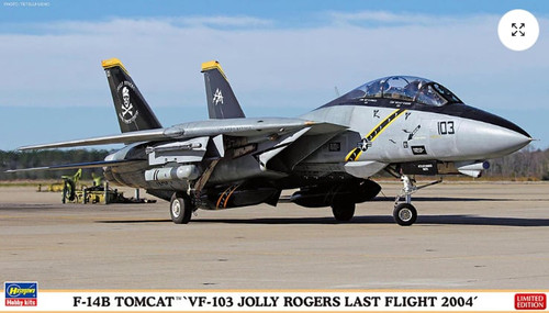 F-14B TOMCAT VF-103 JOLLY ROGERS LAST FLIGHT 2004