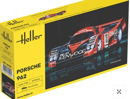 Porsche 962 1/43 Plastic Model Kit