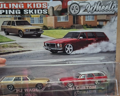 Oz Wheels Twin Set HJ Wagon Hauling Skids