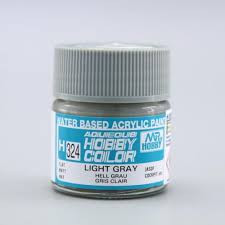H325 Semi Gloss Grey FS26440 Aqueous 10ml Bottle Paint 