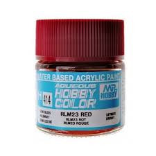 H414 RLM 23 Red Aqueous 10ml Bottle Paint 