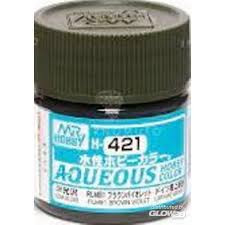 H421 RLM 81 Brown Violet Aqueous 10ml Bottle Paint 