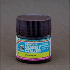 H456 Dust Brown Aqueous 10ml Bottle Paint 
