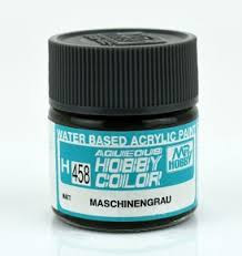 H458 Machine Grey Aqueous 10ml Bottle Paint 