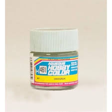 H461 Railway Colour Flat Oxide Green Aqueous 10ml Bottle Paint 