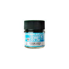 H464 Chrome Green Aqueous 10ml Bottle Paint 