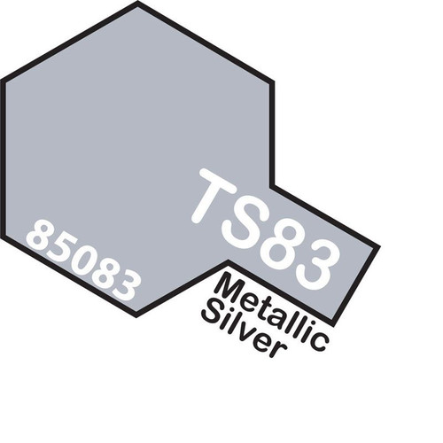 Tamiya TS 83 Metallic Silver
