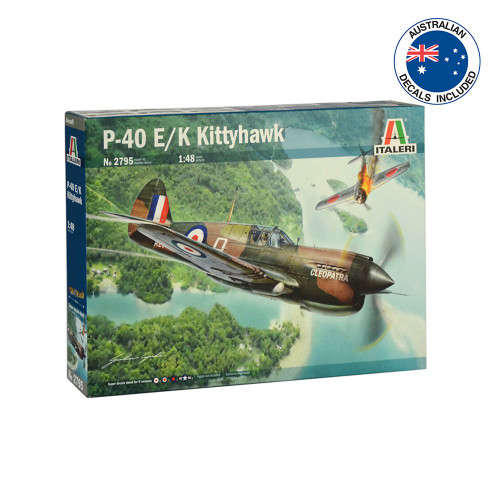 P-40 E/K Kittyhawk 1/48 Scale Aust Decals
