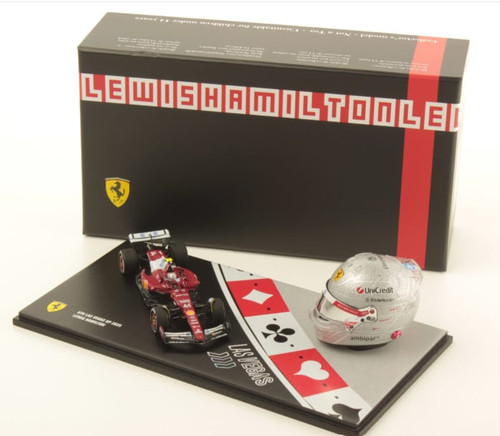 Ferrari F-1  Las Vegas GP 2025 – Lewis Hamilton 1/43 with helmet