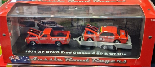 1971 Ford XY Falcon GT Ute and Trailer Fred Gibson