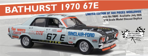Ford XW Falcon Phase II 1970 Bathurst Tony Roberts 67E