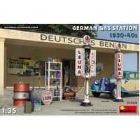 MiniArt 1/35 German Gas Station 1930-40s