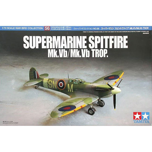 Supermarine Spitfire Mk.Vb/Mk.Vb Trop. WWII British Fighter Aircraft
