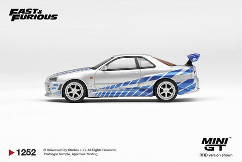 Nissan Skyline GT-R  C-West "2 Fast 2 Furious"  Brian O'Conner 