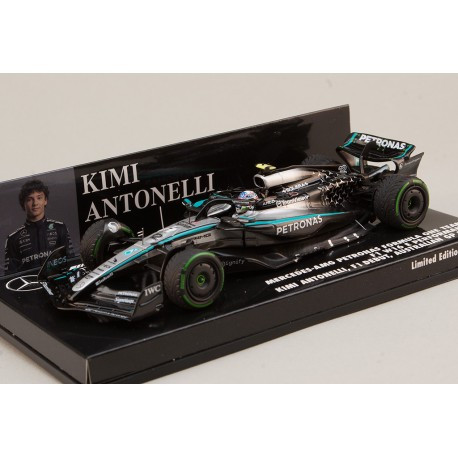 Mercedes AMG W16 12 Kimi Antonelli F1 Australie 2025 First points 