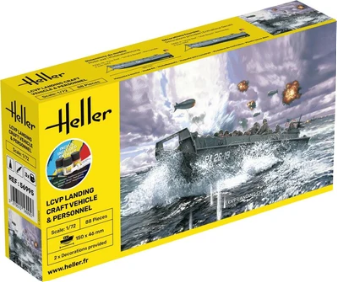 1/72 Starter Kit LCVP Landing Craft Vehicle & Personnel