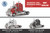 Kenworth T909 White / Red