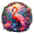 Elegant Flamingo Wooden Puzzle