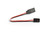 10cm 22AWG Futaba straight Extension wire