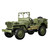 JJRC Willys Jeep 4WD Military RC Crawler Trailer & Figure