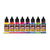 Vallejo Game Colour: Fluorescent Colours (8 Colours) Acrylic Paint Set