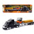 Peterbilt Model 387 Black Flatbed