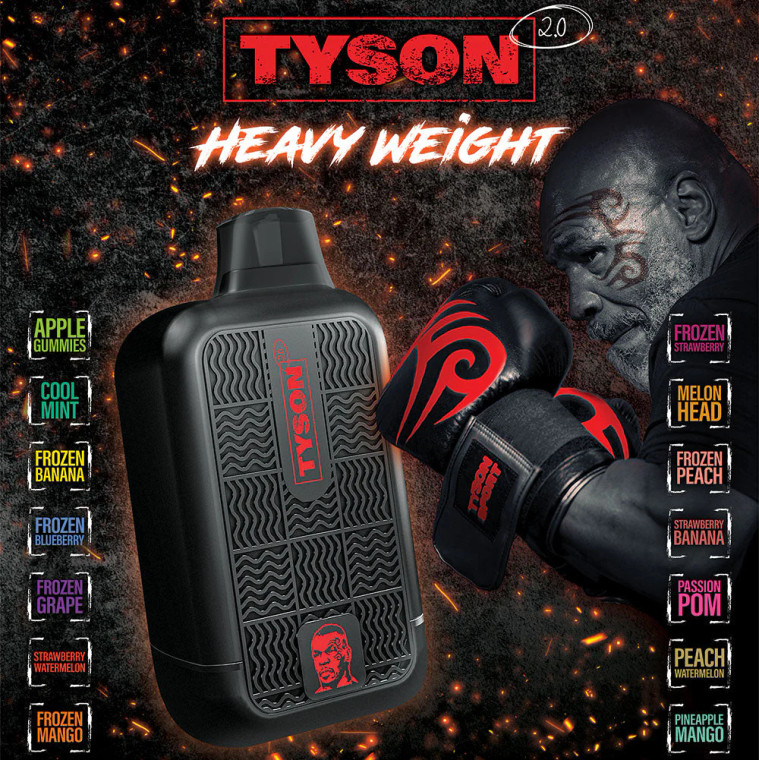 Tyson Heavyweight 7000 puff - 5% 15ml