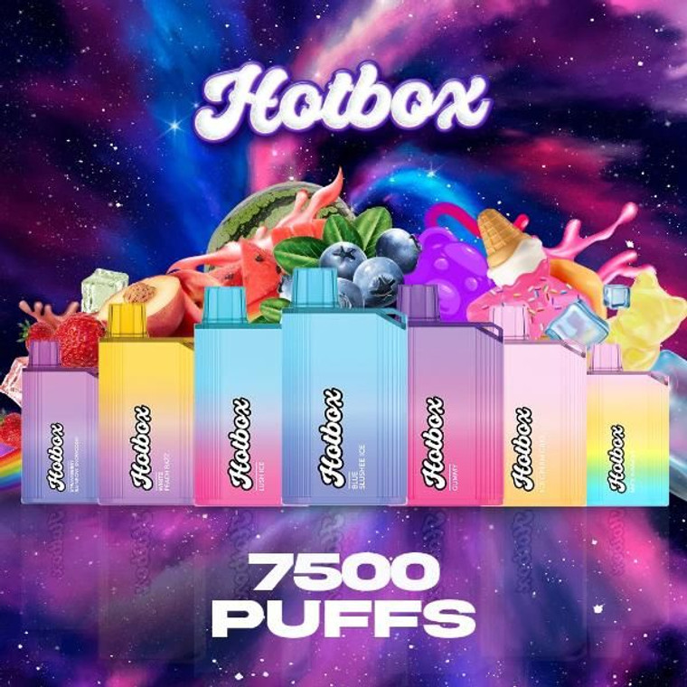 Hotbox 7500 Disposable - 5% 16ml