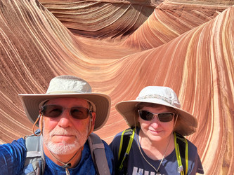 Hiking The Wave in Arizona: Dale & Debbie #69
